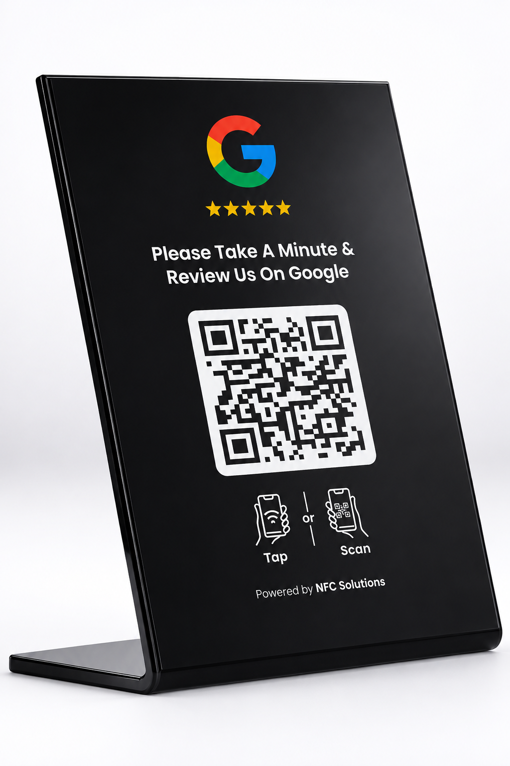 Google Review Stand
