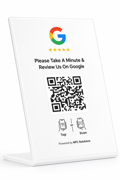 Google Review Stand
